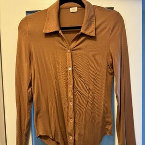 Wilfred Pose Longsleeve Button-up Shirt